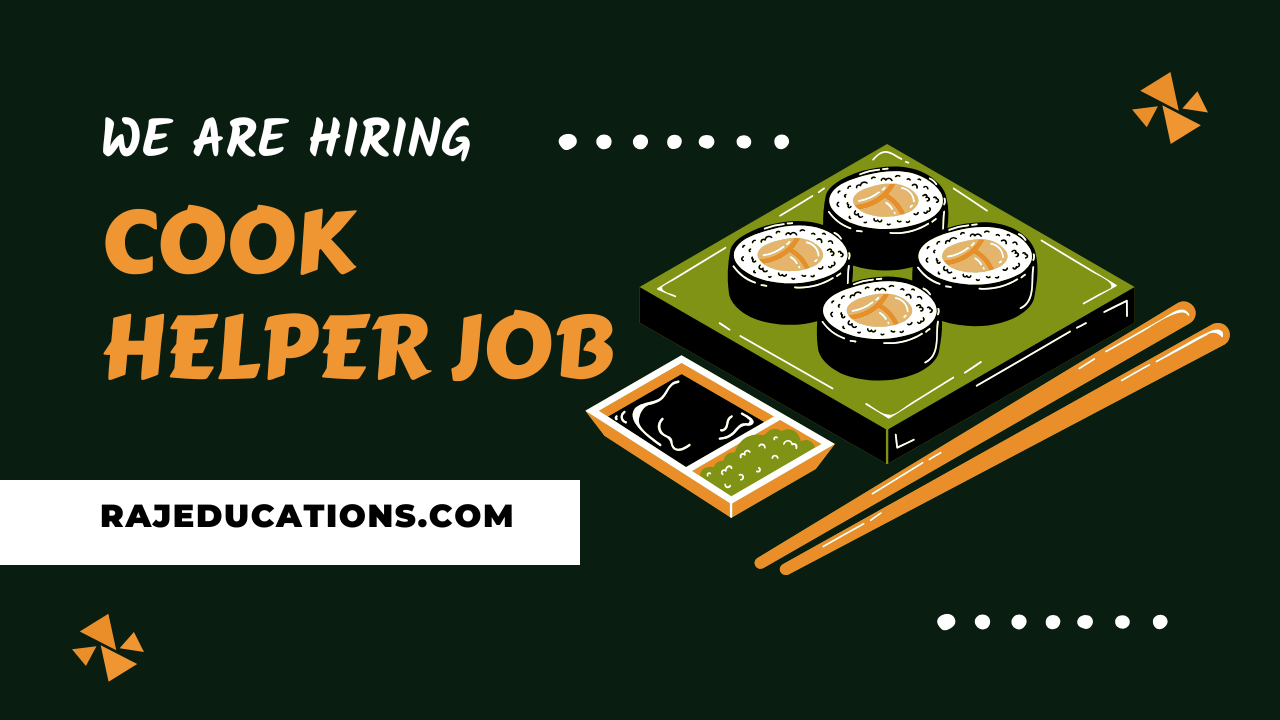 5 Days Working Cook Helper Job For Birmingham